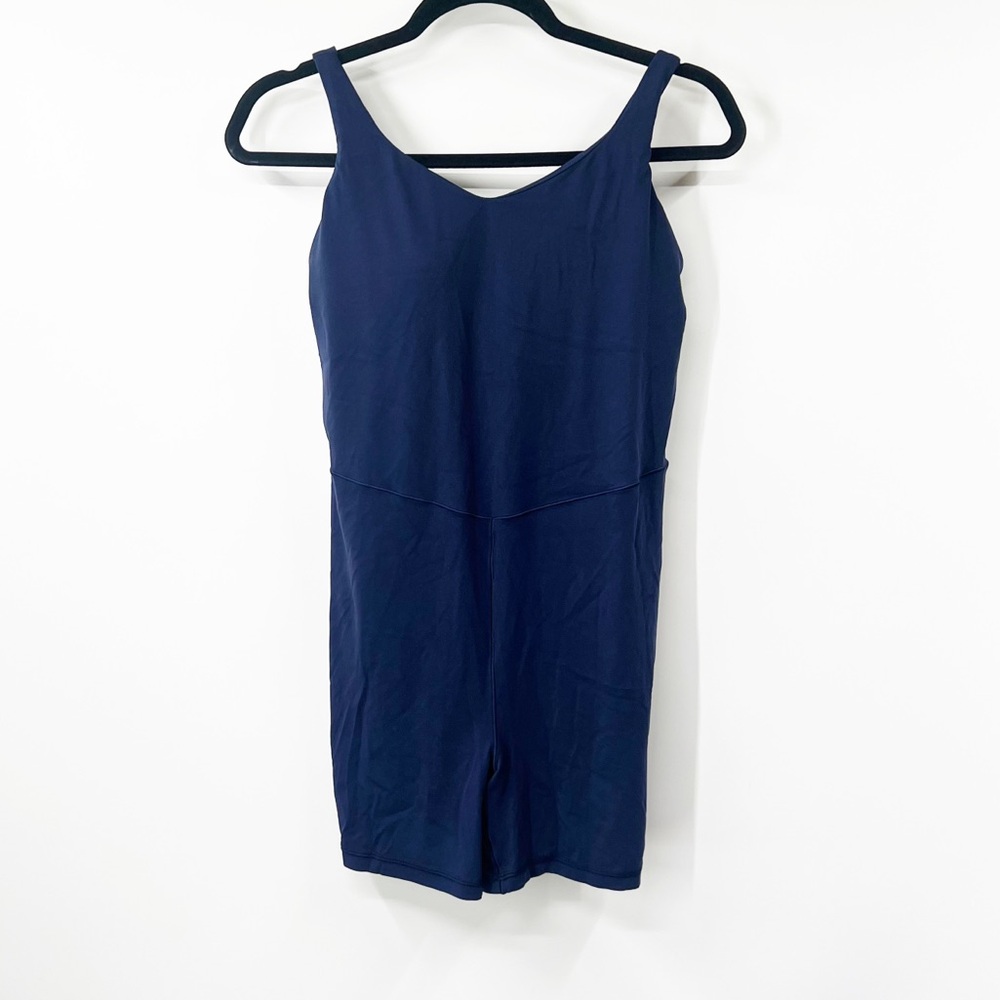 Aerie Navy Blue Sleeveless Romper